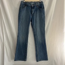 Wrangler Boys Adjustable Waist Classic Boot Denim Jeans Size 16 Slim Western 41