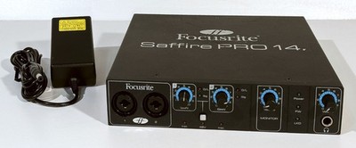  【PRO TESTED】Focusrite Saffire Pro 14 Firewire Audio Interface! MIDI GUARANTY