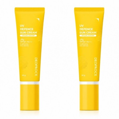 Deoproce UV Defence Sun Cream SPF50+ PA+++ Special Edition 50g*2Pcs - FREE SHIP