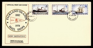 DR WHO 1978 FALKLAND ISLANDS FDC MAIL SHIP R78931