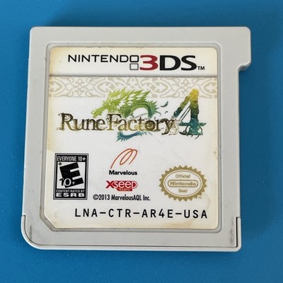 Rune Factory 4 (Nintendo 3DS, 2013) Authentic Game Cartridge Only