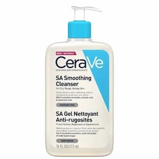 Cerave Sa Smoothing Cleanser 473ml With Salicylic Acid For Rough and Bumpy Skin