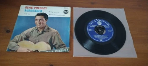 ELVIS PRESLEY - EP - SURRENDER - RCA VICTOR 86.303 - FRANCE - ROCK - 1961