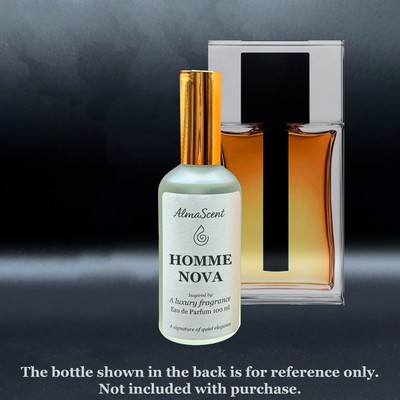Homme Nova   Powdery Iris Masculine Perfume   100 ml Eau de Parfum