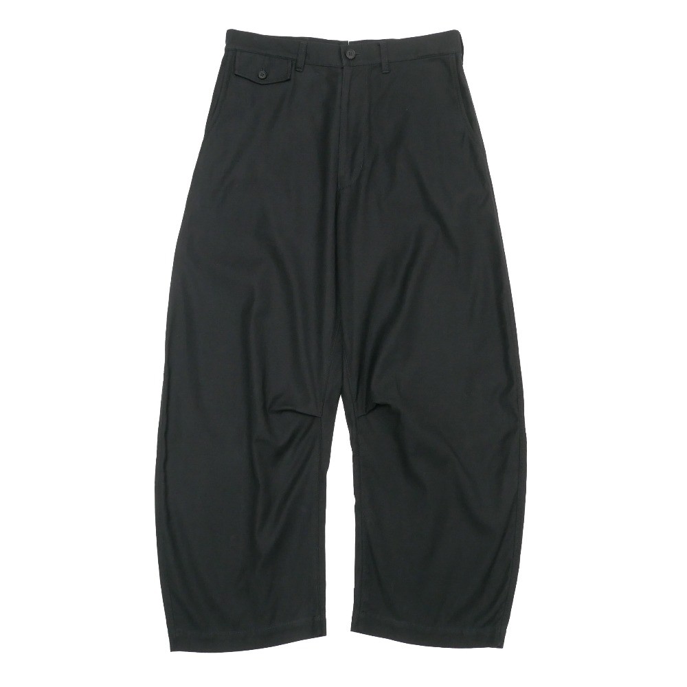 Made 2025 COMME des GARCONS HOMME Wide pants Size S AD2025 Curved Pants Bran...