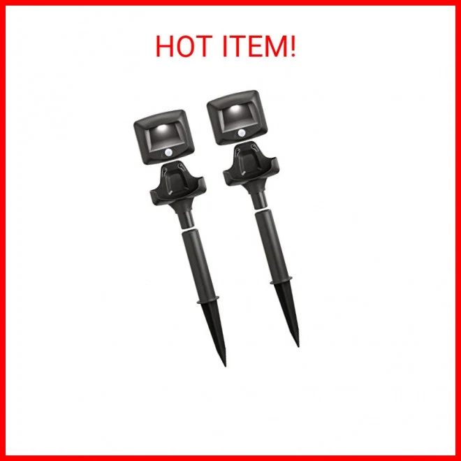 Beams MB572 35 Lumen Wireless Motion Sensing LED Path Lights, 2-Pack, Brown - Image 2 of 2