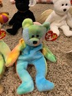 Ty Beanie Babies BEARS 11 Lot w/Tags Vintage END PEACE GARCIA HALO SPANGLE ERIN — photo 10