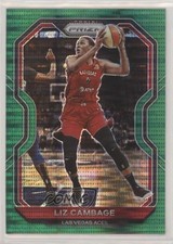 2021 Panini Prizm WNBA Green Pulsar Prizm 9/25 Liz Cambage #77 0j19
