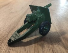 Vintage 1960's Britains Ltd die-cast 25 pounder Howitzer field gun - No 641319