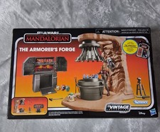 Disney STAR WARS The Vintage Collection The Armorer   s Forge Playset MANDALORIAN