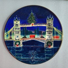 Anthropologie Holiday in the City London Dessert Plate 8.25" 2023 Release