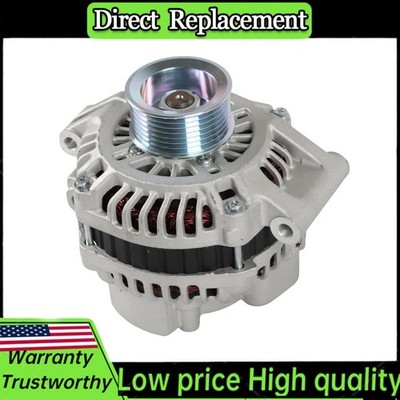 Alternator 13966 For Honda CR-V 2.4L 2002-2006 Acura RSX 2.0L 90Amp 7-Groove