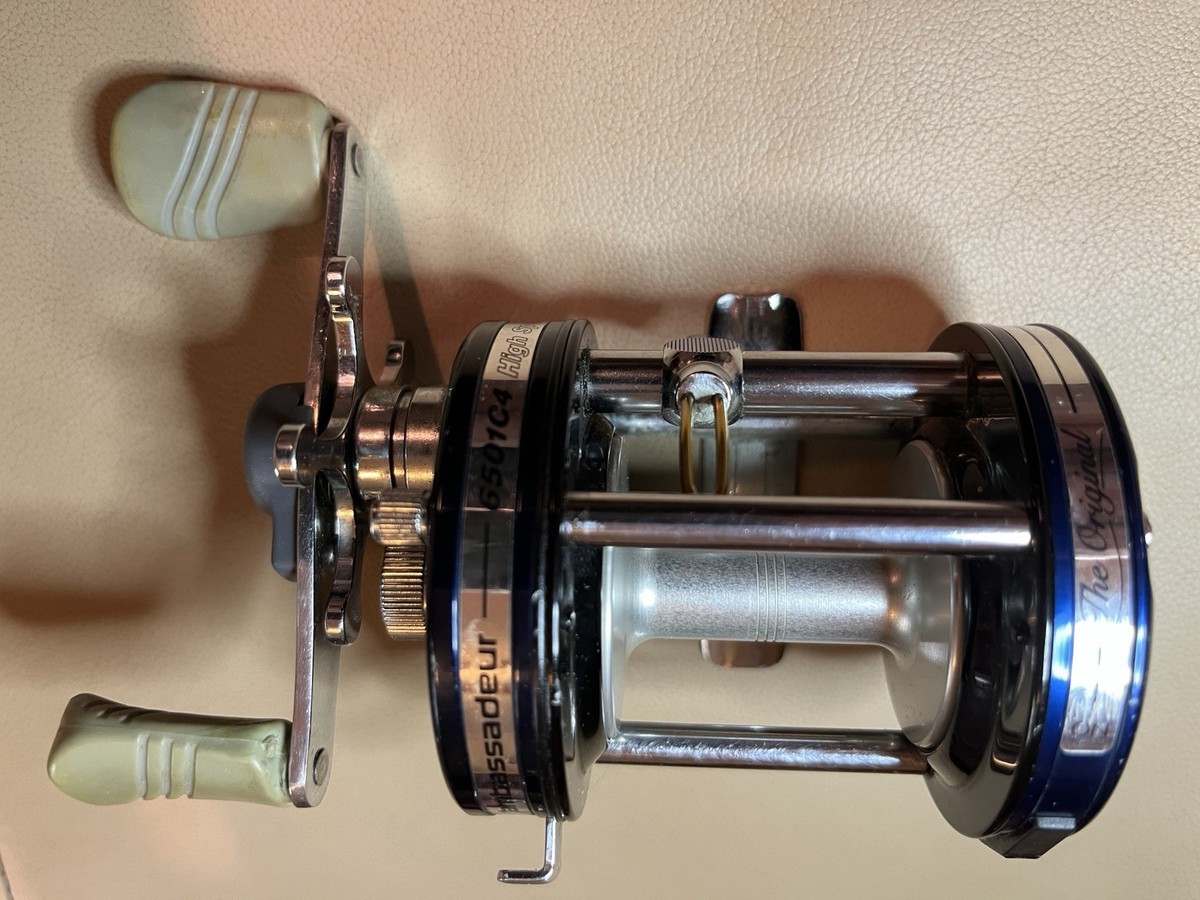 AbuGarcia アブガルシア　6501C4 Vintage Abu Garcia Ambassadeur 6501C4 Left Hand 6501 C4