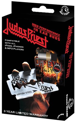 Judas Priest In-Ear Buds Artist Headphones for iPod iPhone MP4 MP3 Player