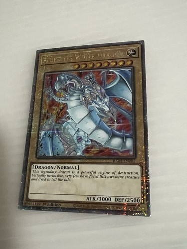 Blue-Eyes White Dragon (New Art) (Quarter Century Secret Rare) RA04-EN002... - 第 2/2 張圖片