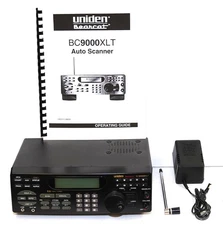 Uniden BC9000XLT TurboScan Analog Base Scanner 25-1300 MHz CB VHF UHF AIR 500 Ch