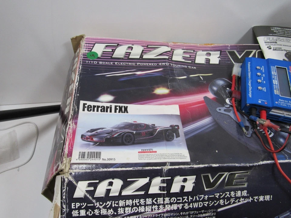 Kyosho PureTen EP Fazer VE w/ Ferrari FXX body 1/10-scale 4WD electric - Image 2 of 4