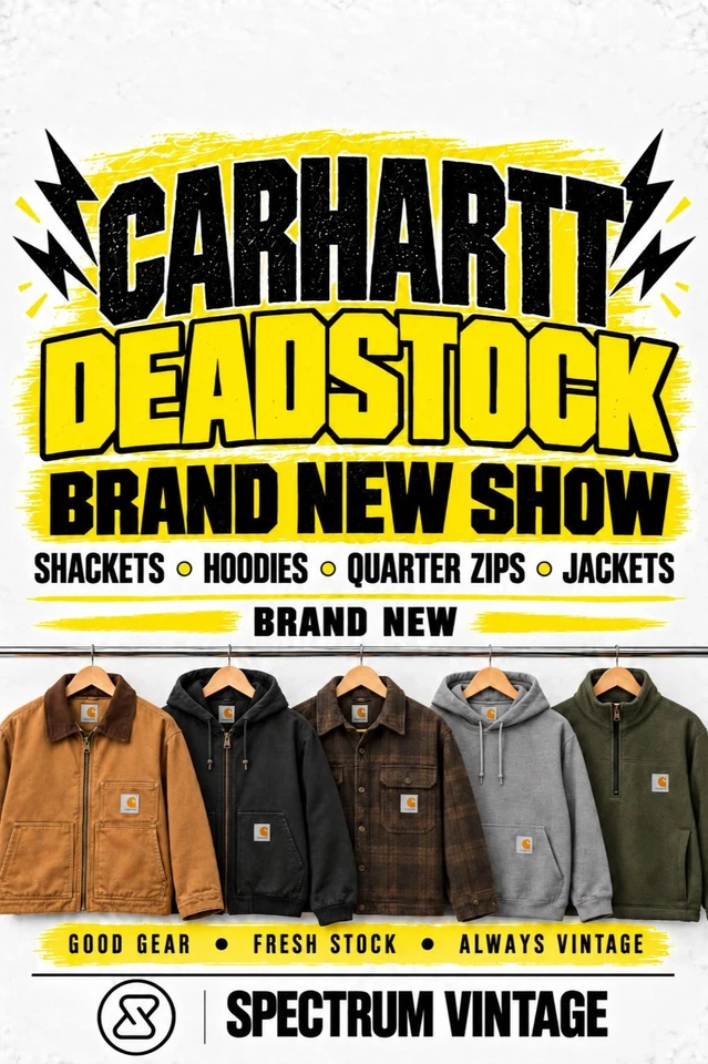 🟨 CARHARTT DEADSTOCK DROP | Brand New Workwear Show