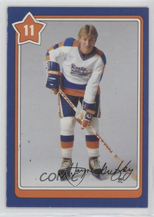 1982-83 Neilson Cookie Bar Wayne Gretzky Wayne Gretzky #11 HOF 0hh2