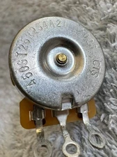 1 CTS Audio Taper 250K Guitar Control Pot Solid Shaft Dish Back #450GT25R254A2L