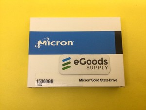 MTFDKCC15T3TFR Micron 7450 PRO 15.36TB PCIe Gen4 NVMe 2.5'' Internal U.3 SSD New