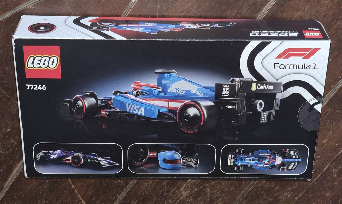 Lego Speed Champions #77246 (2025) 248pc. Formula 1 VISA/CASH APP