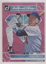 2023 Panini Donruss Diamond Kings Holo Pink Duke Snider #9 HOF 1u6