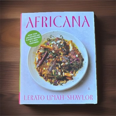 Africana Hardcover Cookbook by Lerato Umah-Shaylor, HarperCollins