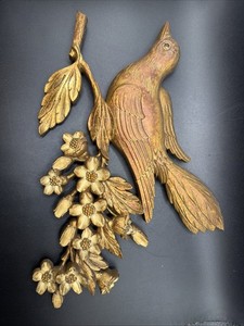 1970s SYROCO USA製 ヴィンテージ壁飾り 鳥と木 Syroco Bird | eBay