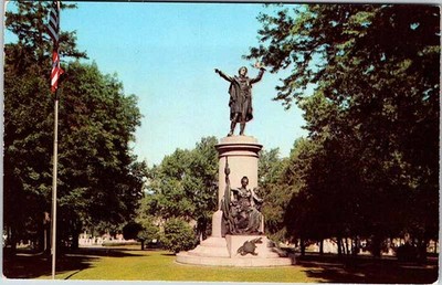 Postcard CEMETERY SCENE Frederick Maryland MD m/09 AO8680