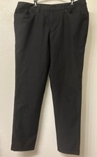 Men Lululemon ABC Classic Fit 5 Pocket Warpstreme Pants Men's 38x32 Black