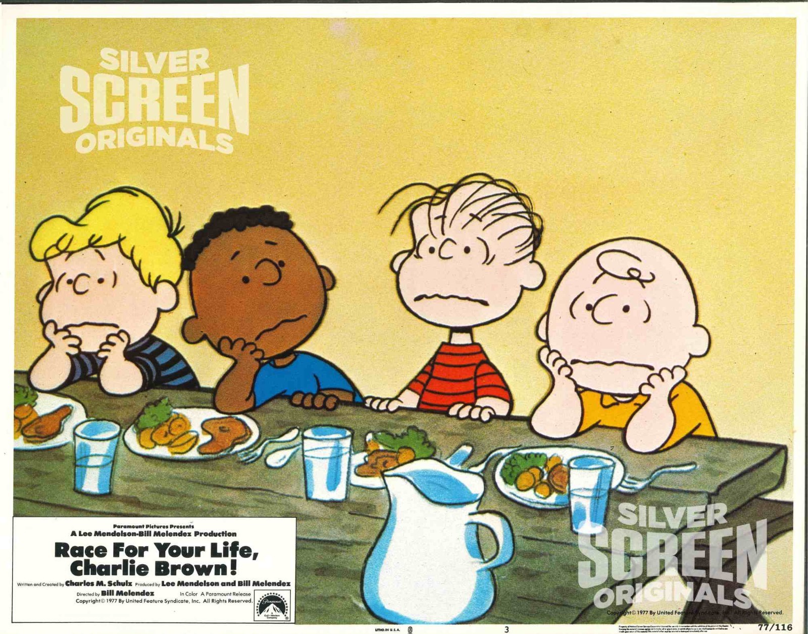 Race for Your Life, Charlie Brown 8x ORIGINAL US Lobby Cards 1977