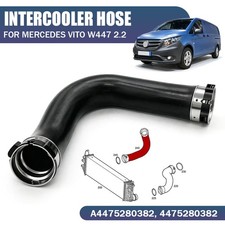 Intercooler Turbo Hose Pipe For Mercedes V-Class Vito W447 2.2 OM651 A4475280382
