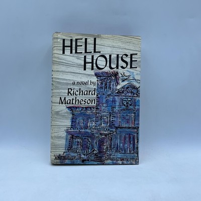 Vintage Hell House Richard Matheson Viking Press Cream Horror 1971 first ed