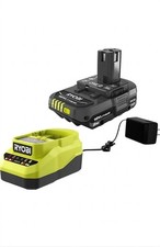 Ryobi PSK005 ONE+ 18V Lithium-Ion Starter Kit (2.0 Ah Battery & Charger) NEW