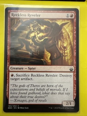 Reckless Reveler - Battlebond #183/254 MTG Magic The Gathering