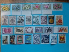 timbres autriche n4 lot de 28 timbres divers neuf année divers
