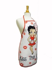Betty Boop Apron " Kiss The Cook" Kitchen Apron