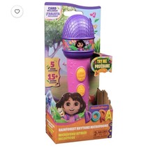 Dora the Explorer Rainforest Rhythms Microphone Toy 15 Sounds READ