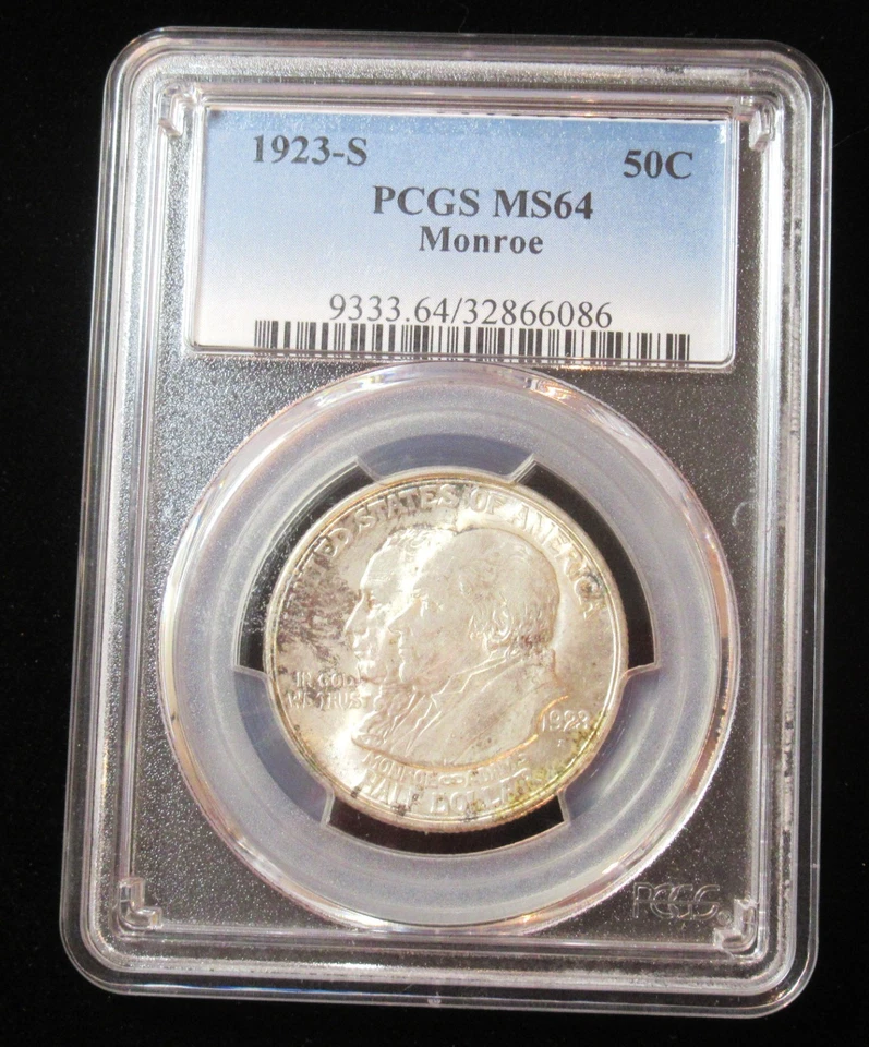 1923-S 50C Monroe MS64 PCGS - Image 3 of 4