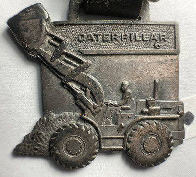 Caterpillar Tractor Co Peoria, IL Patten Equipment Co Rockford Hammond Watch Fob