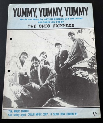 YUMMY YUMMY YUMMY Original Noten aufgenommen von Ohio Express (1968)