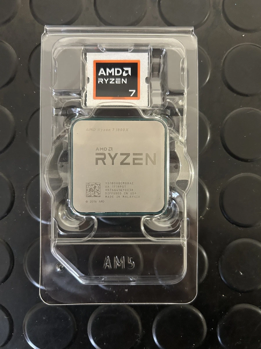 Ryzen 7 AMD Ryzen 7 1800X Processor Model Computer Socket AM4