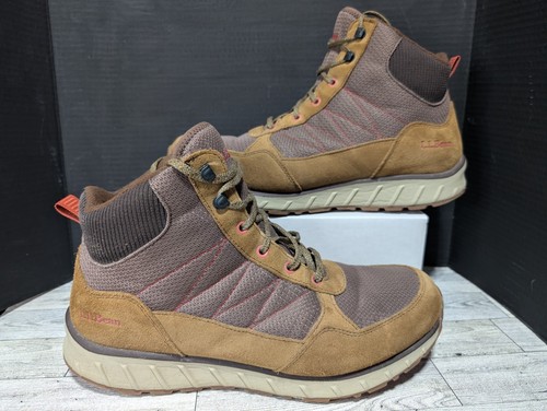 LL Bean Snow Zapatilla 5 Para hombres Talla 12W Marrón Gamuza Impermeable Botas de Senderismo 514199 - Imagen 2 de 8