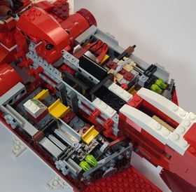 Lego Star Wars 7665 Republic Cruiser USED COMPLETE NO MINIFIGS