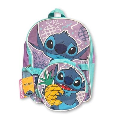 Stitch Backpack and Lunbox Personalized Bookbag Back to School Lunchbag...
