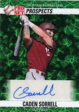 2026 LEAF PRO SET CADEN SORRELL AUTO AUTOGRAPH #ED 1/1 ONE OF ONE TEXAS A&M