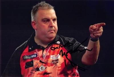 James Richardson -  Darts - Foto - 10x15 cm- original signiert ! TOP ! (1)