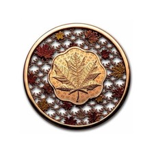 Silbermünze 2 oz Filigree Maple Leaf Solomon Island 2023