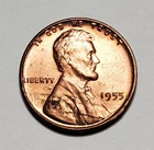 1955 P LINCOLN WHEAT PENNY UNC #C10448